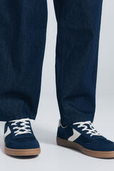 Springfield Zapatilla estilo retro azul