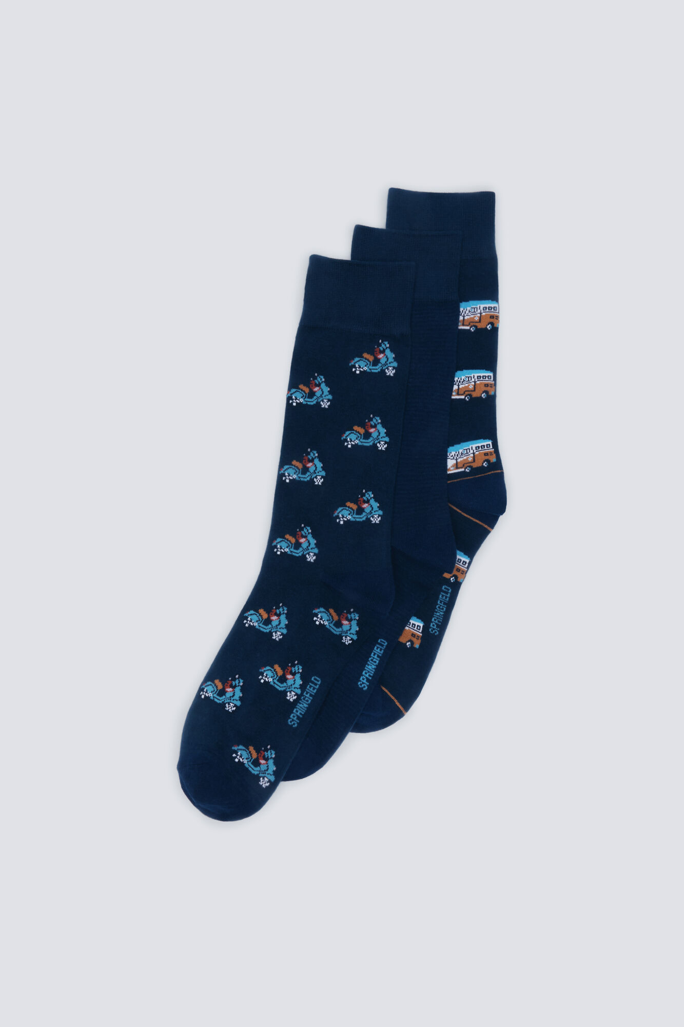 Springfield Paket od 5 tamnih čarape