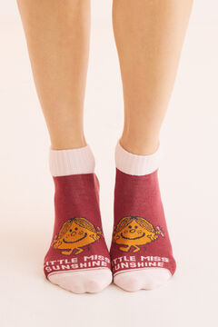 Womensecret Little Miss Sunshine cotton short socks printed