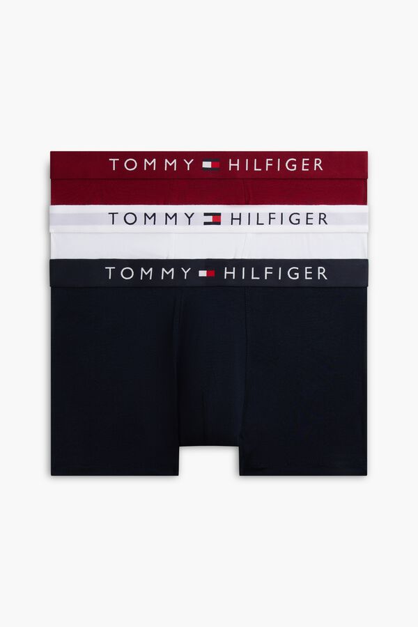 Tommy Underwear Pack of 3 men's trunks printed