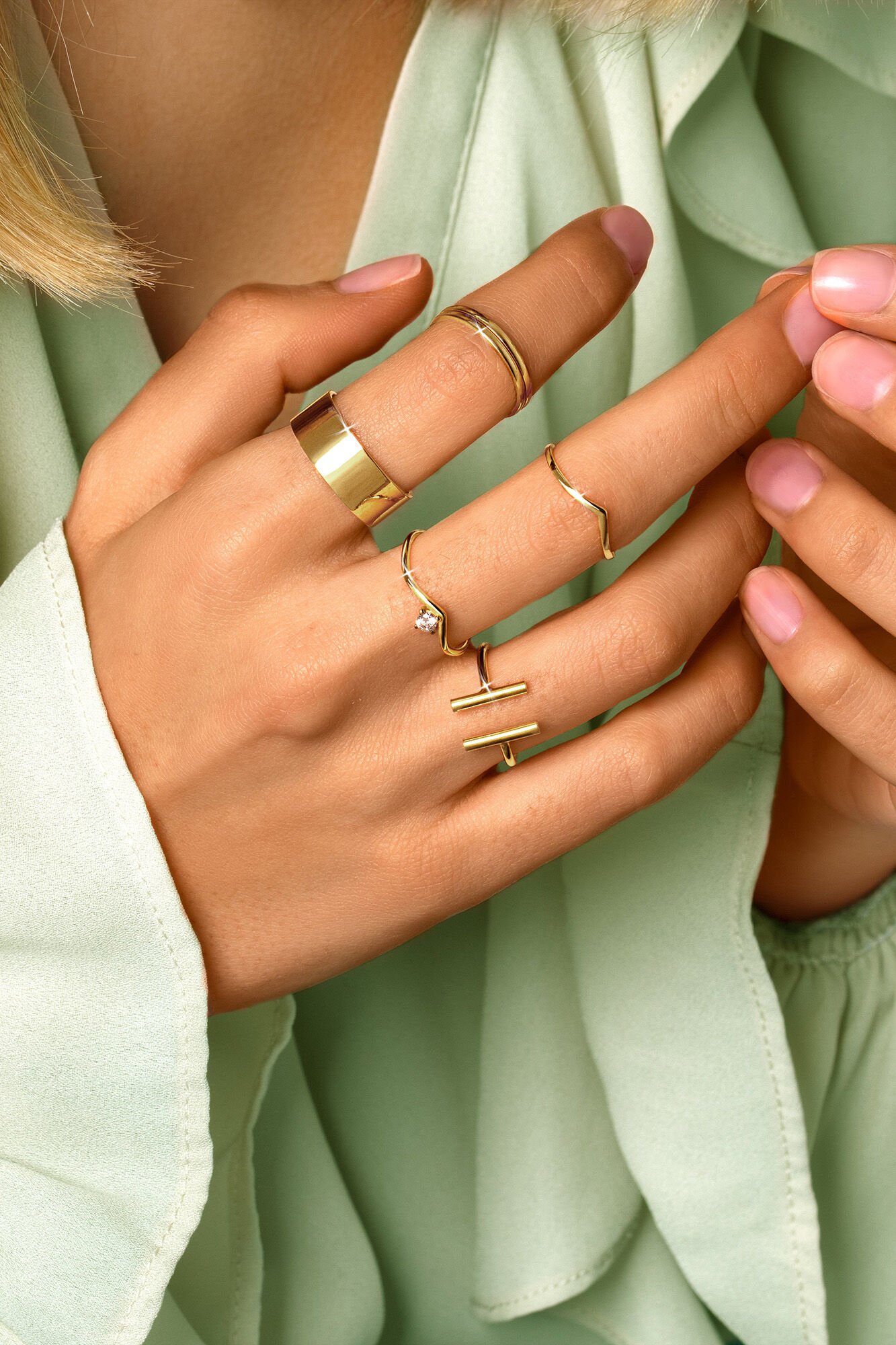 Singularu Ring Sticks Gold