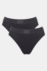 Sloggi Pack 2 bragas Double Comfort negro