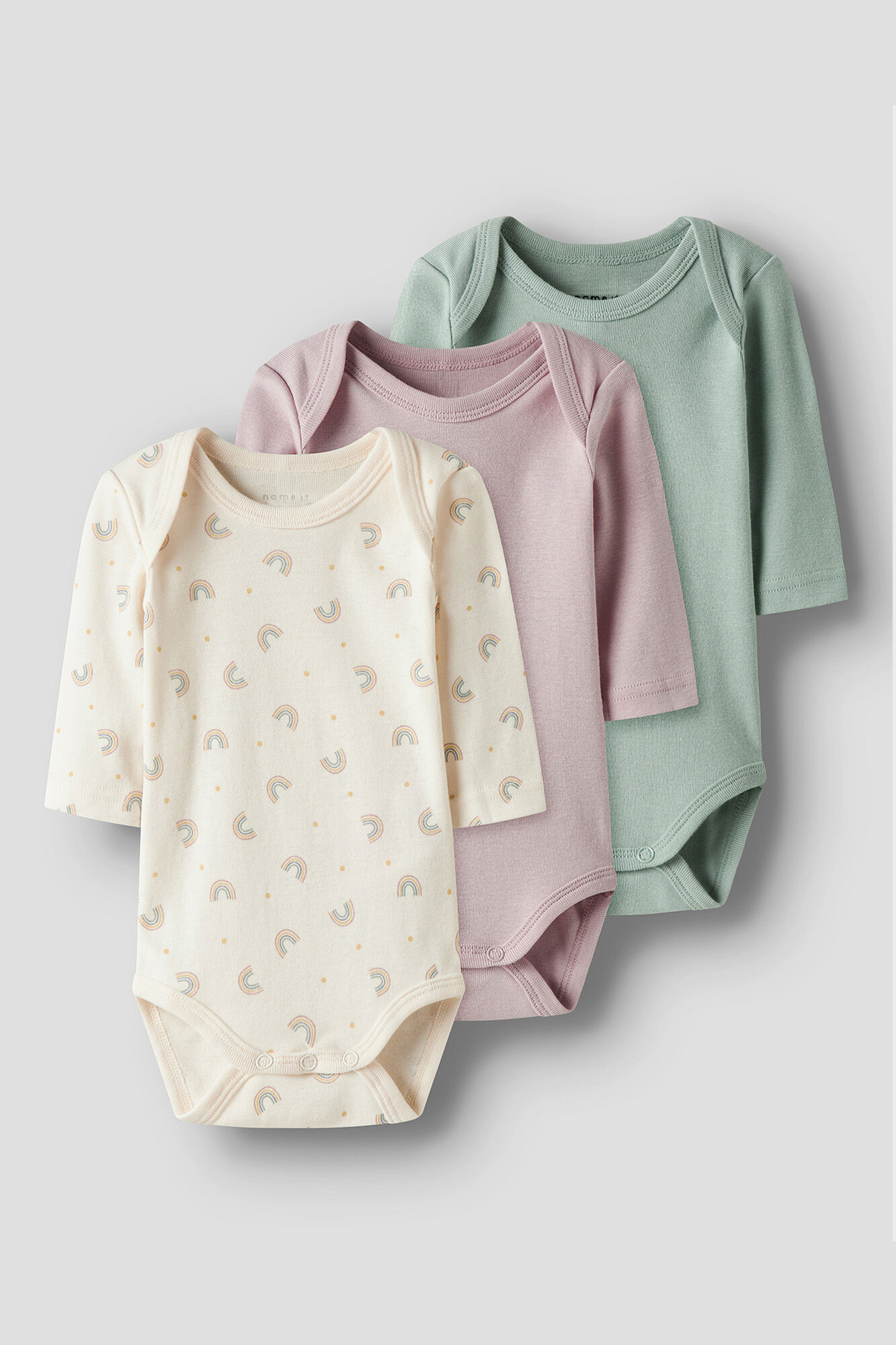 Name it Set of 3 baby bodysuits