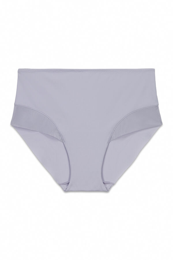 Women'secret Light blue high-waist shaping panty blue