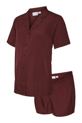 Womensecret Short cotton maternity pyjamas Crvena
