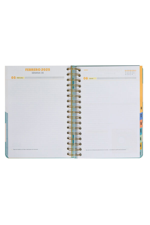 Mr. Wonderful Wonder Agenda 2024-25 Blue Daily-The best of every day printed