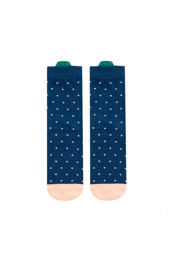 Womensecret Socks in size 35-38 - Avocado rávasalt mintás