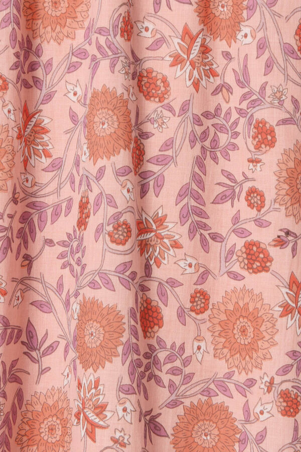 Womensecret Floral print terrycloth beach towel rose