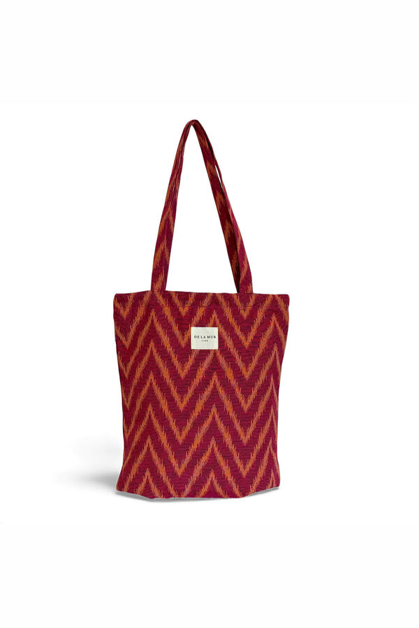 De La Mur Small Fire Zip Bag brown