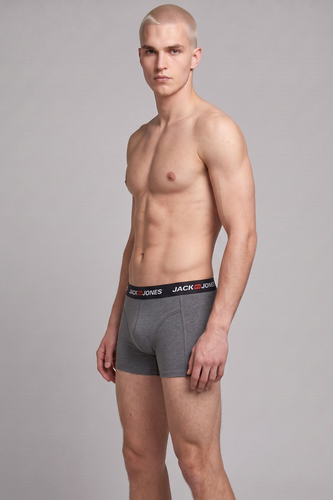 Jack & Jones Boxer trunk em algod&atilde;o