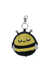 Mr. Wonderful Keyring  purse - Bee printed