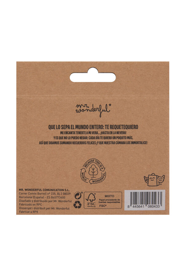 Mr. Wonderful Magnetic photo frames for two lovers Print