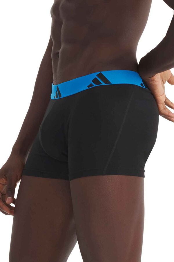 Adidas Pack of 3 logo boxers grey