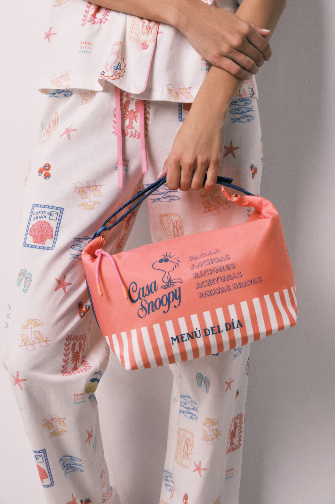 Women'secret Orange Snoopy lunch bag
