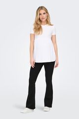 Only Maternity Flared push up maternity jeans black