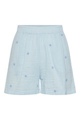 Womensecret Women's shorts with star motif blue