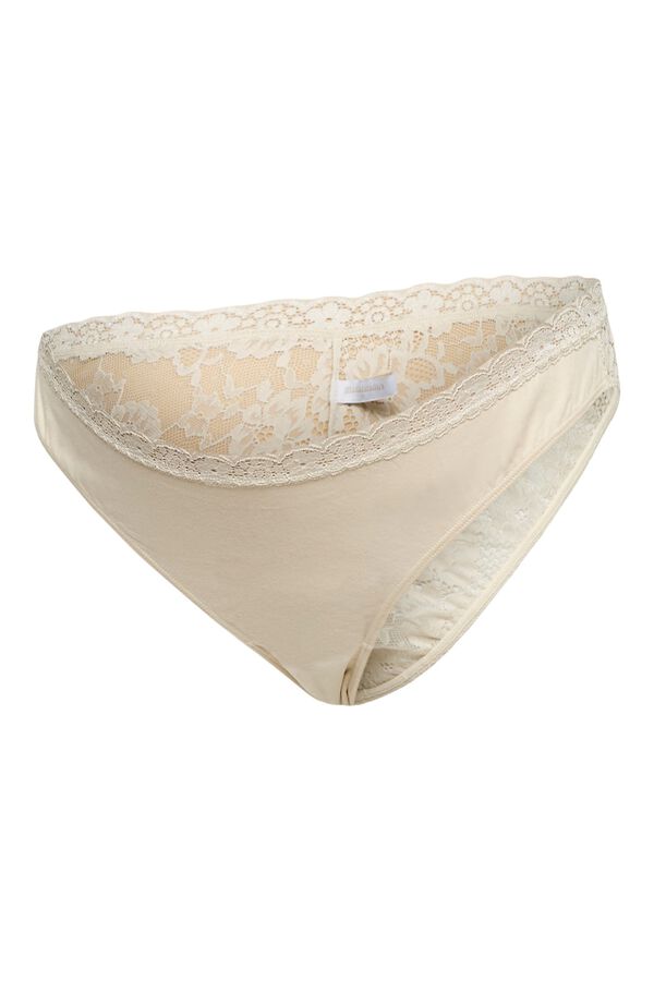 Mamalicious Pack of 2 lace panties brown
