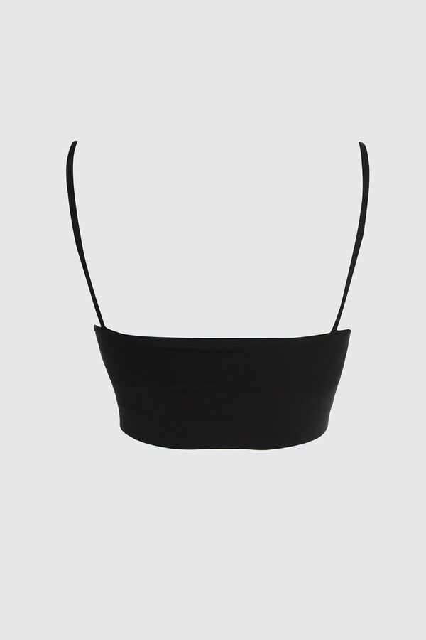 Trendyol Strappy sports top black
