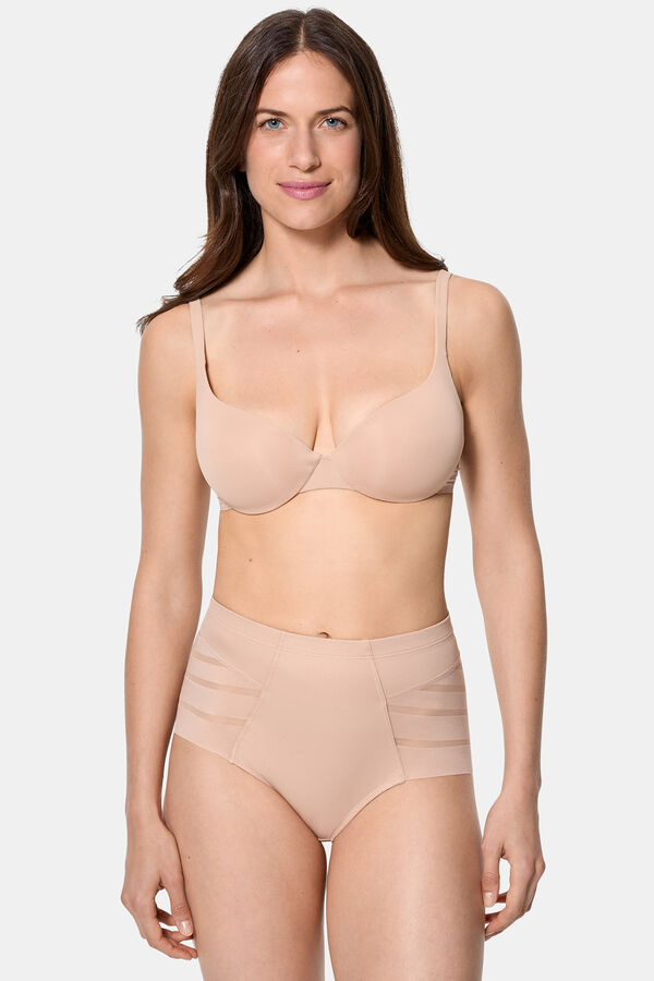 DIM Diams Control minimiser panty brown