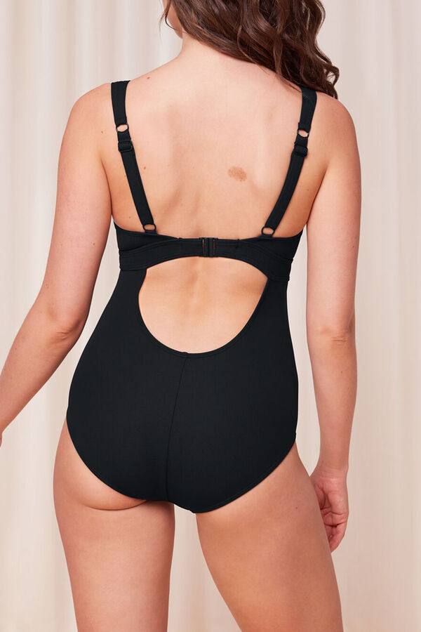 Womensecret Summer Glow reducer swimsuit noir