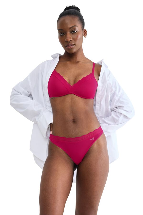 Sloggi Sloggi thong panty pink