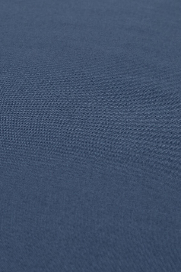 Womensecret Funda almohada algodón orgánico. Cama 80-90cm. azul