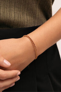 Singularu Armband Morgana Red aus vergoldetem Stahl