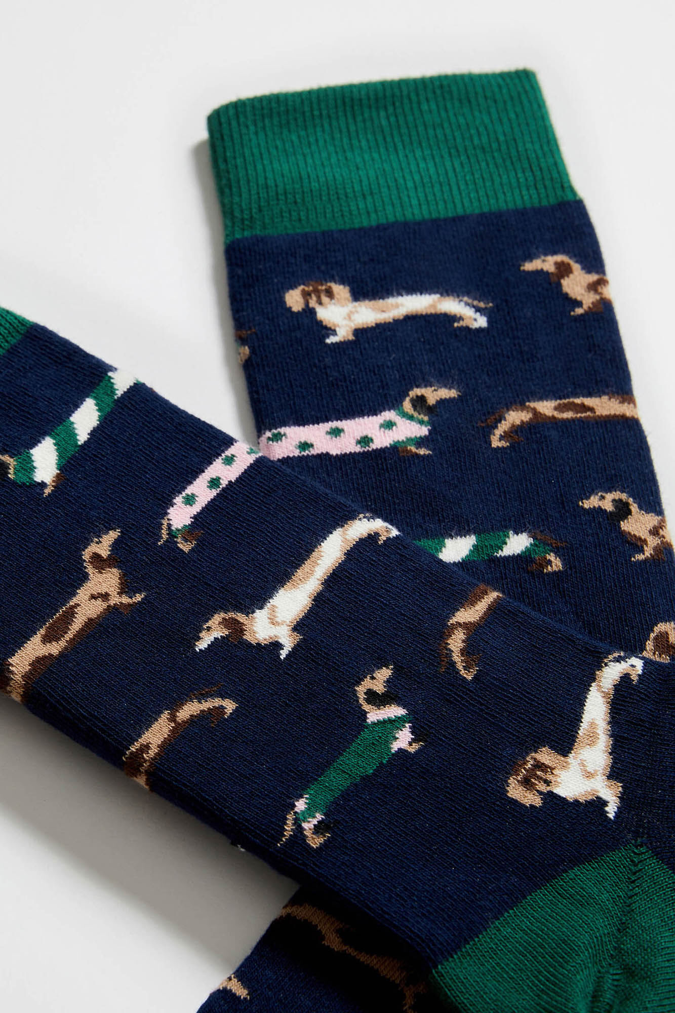 Besocks Calcetines altos perro salchicha