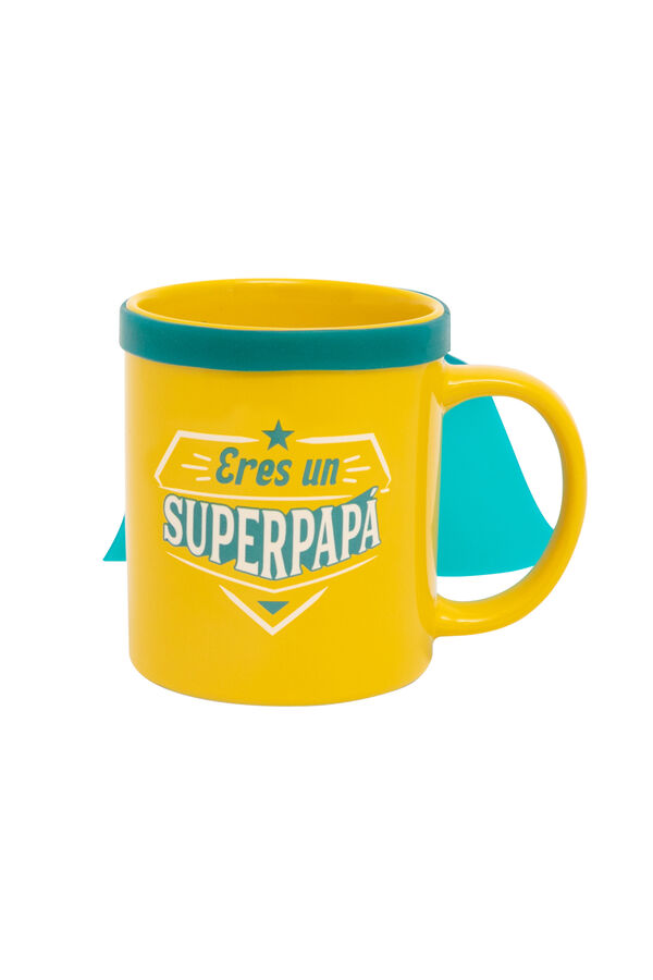 Womensecret Mug with lid - Eres un superpapá (You're a superdad) imprimé
