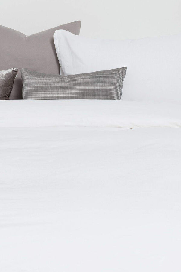 Womensecret Bettbezug Baumwollperkal. Bett 180-200 cm. Weiß