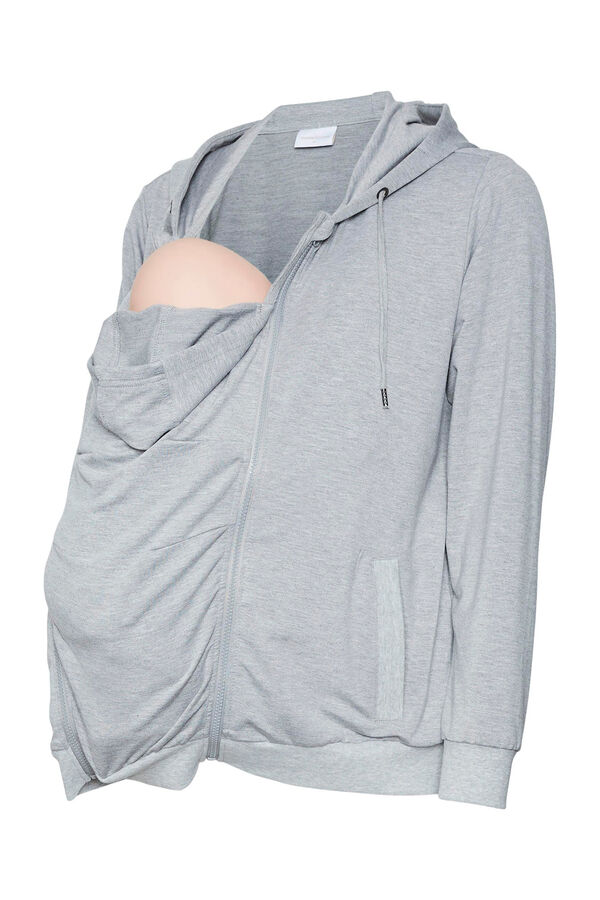 Womensecret Maternity sweatshirt with baby sling szürke