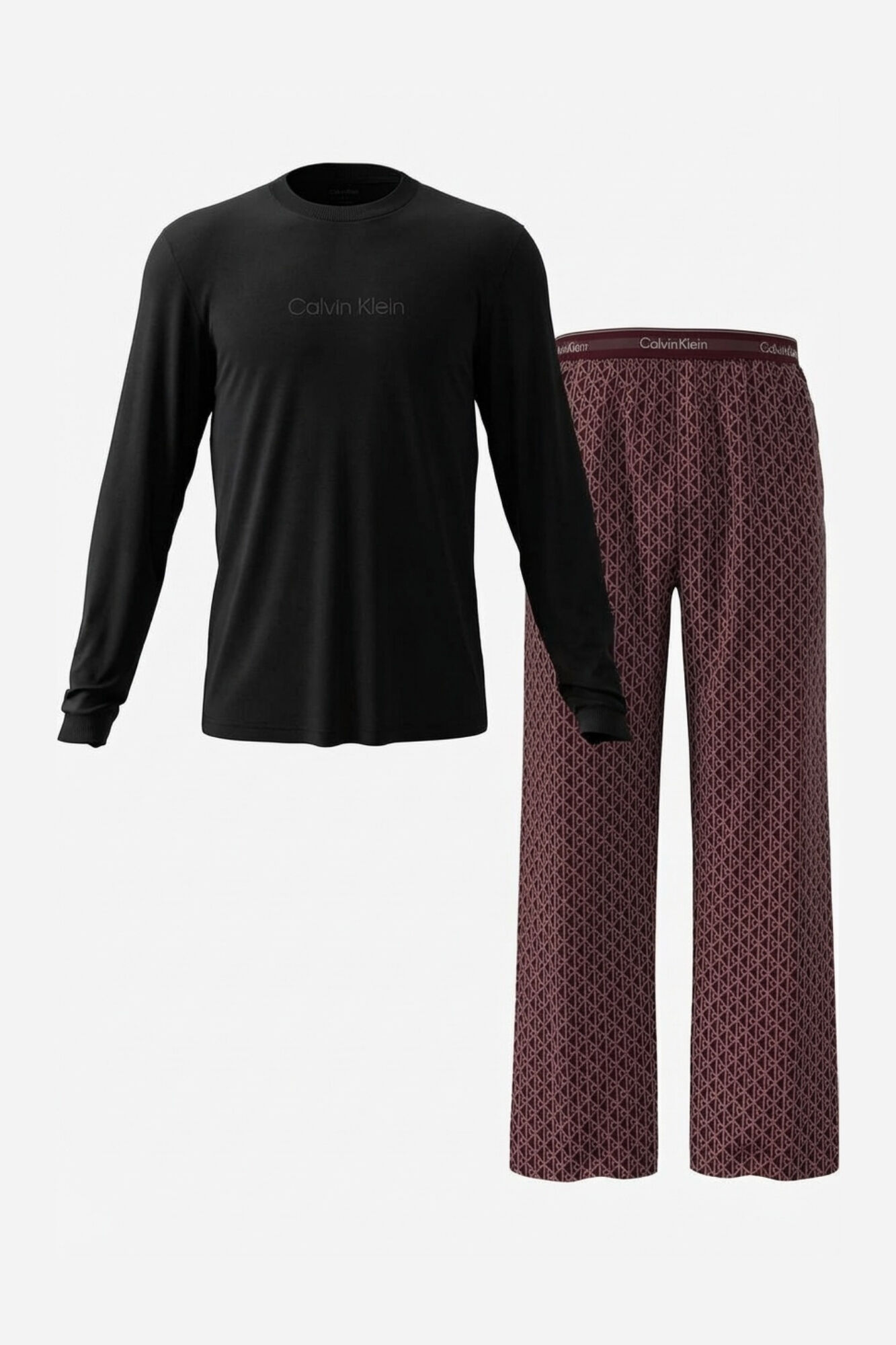 Calvin Klein Conjunto pijama largo estampado