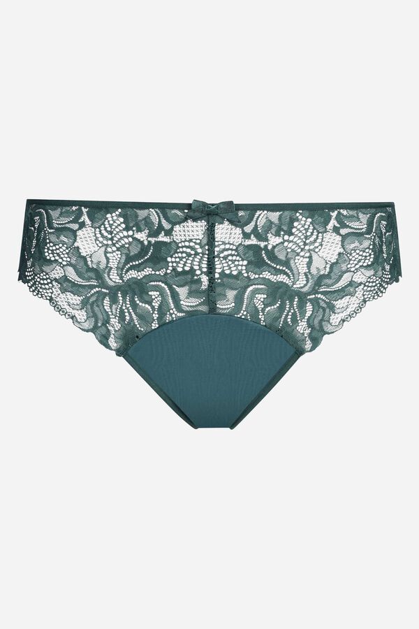 DIM Generous Essentiel DIM panty green