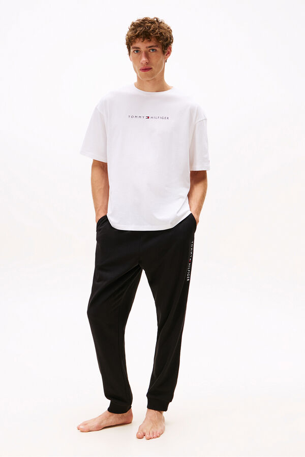 Tommy Jeans T-shirt with logo print white