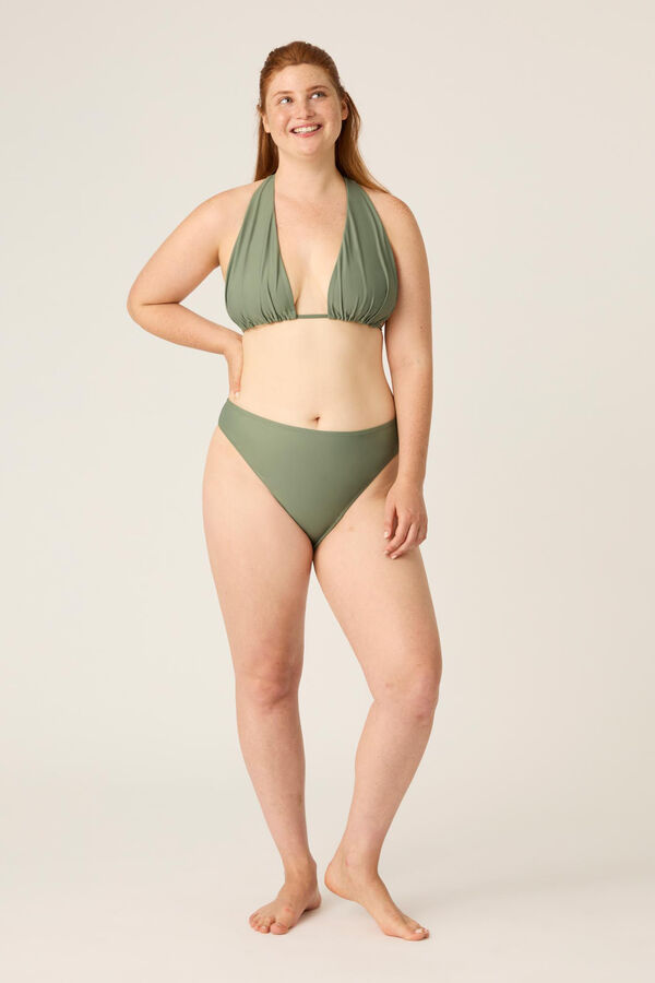 Womensecret Brazilian high waist Bikini panty  beige