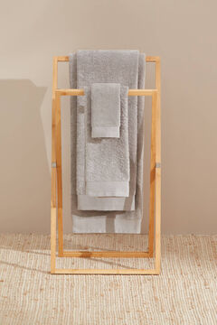 Womensecret Toalla baño rizo algodón egipcio 90x150cm. gris