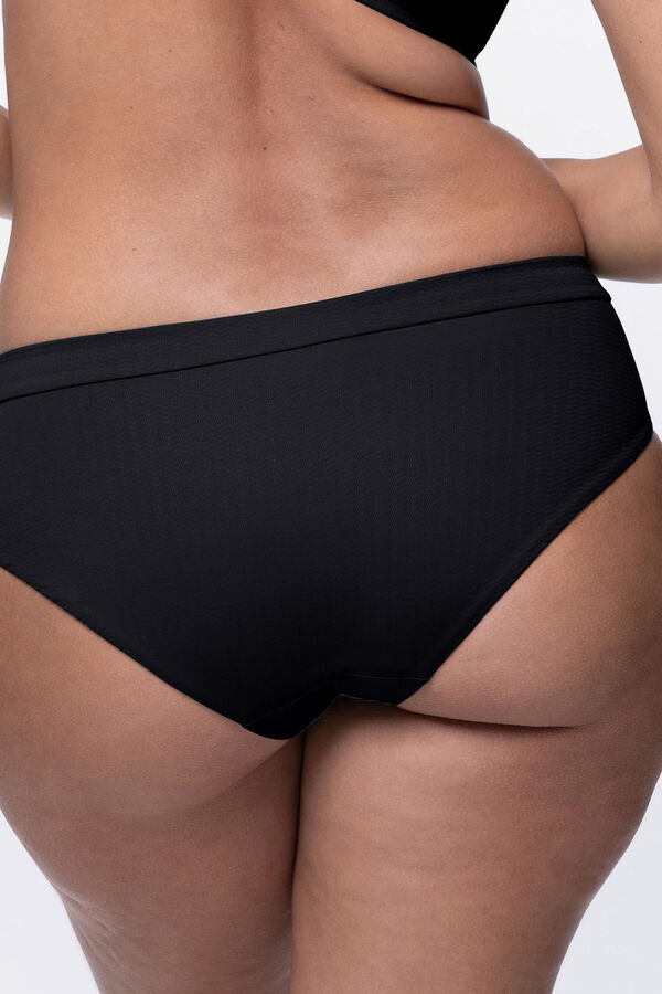Womensecret Curacao classic hipster bikini bottoms black