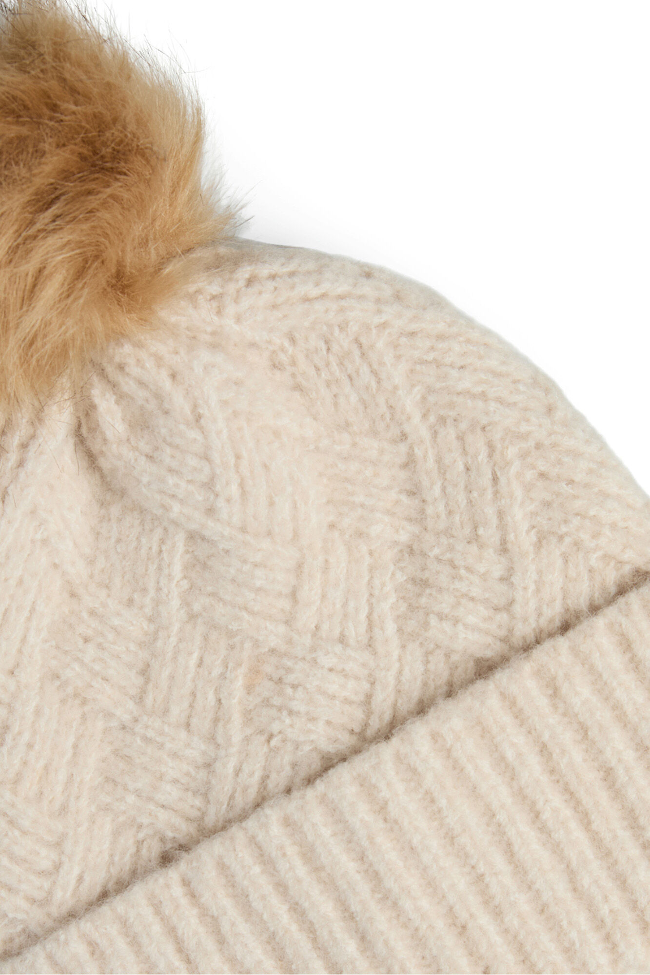Pieces Gorro de punto con pom pom