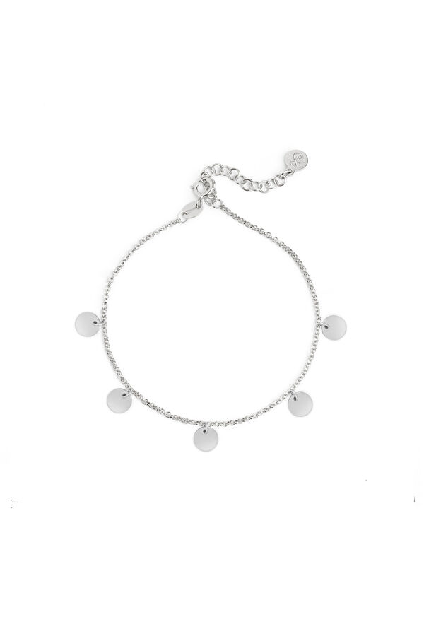 Womensecret Silver Mini Moons Bracelet gris