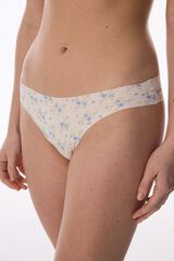 Penti Printed laser-cut panty brown