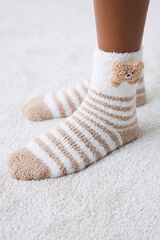 Penti Meias mulher estampado