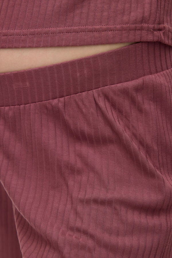 Mamalicious Pijama manga corta Maternity y lactancia fucsia