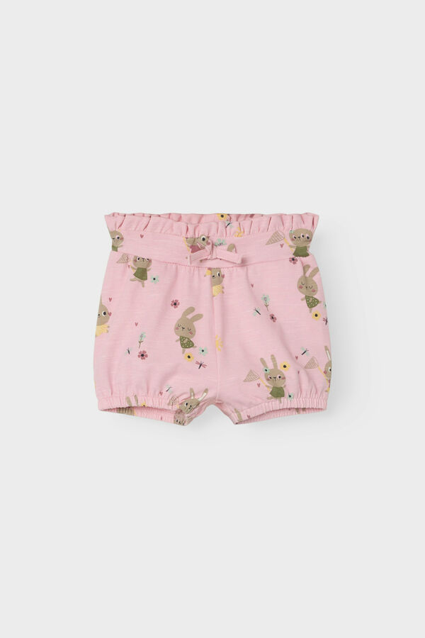 Womensecret Baby girls' cotton shorts rózsaszín