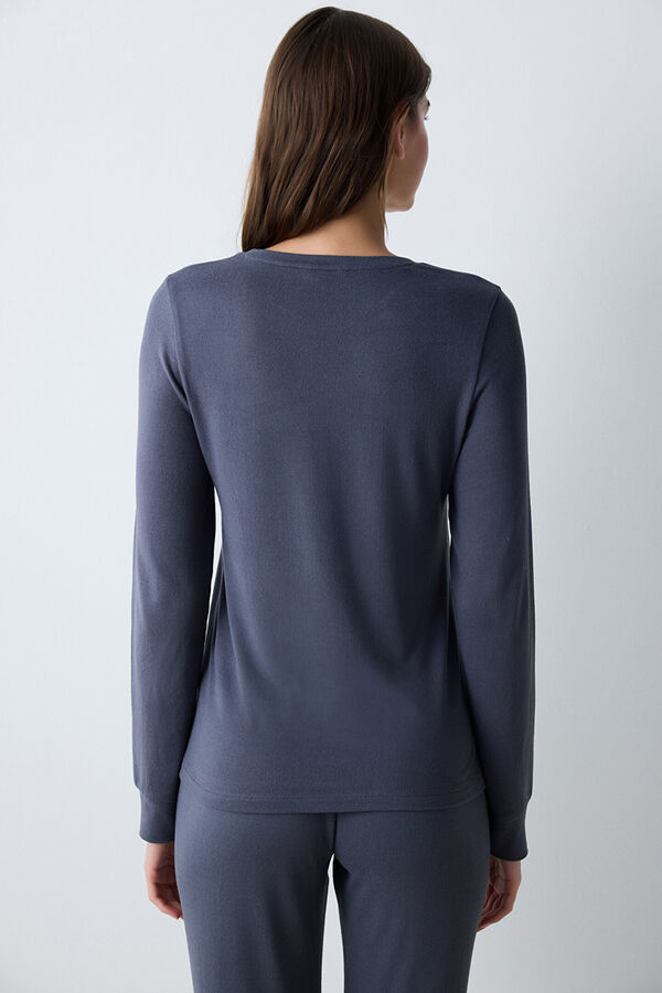 Penti Conjunto de pijama largo gris