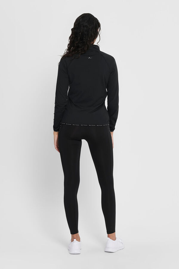 Womensecret Sport jacket with logo noir
