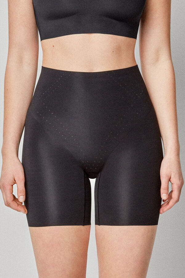 Gisela Pantal&oacute;n reductor con refuerzo negro