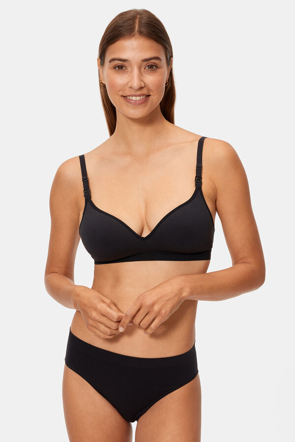 DIM Pack de dos bragas altas invisibles sin costuras microfibra estampado