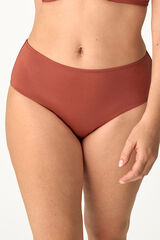 Promise Braga bikini alta satinada naranja