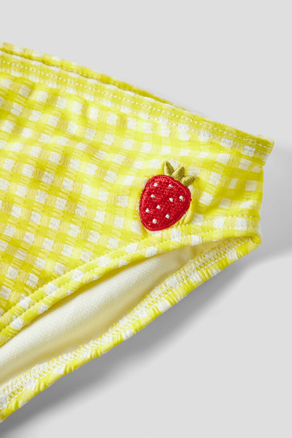 Name it Plaid girl's bikini imprim&eacute;