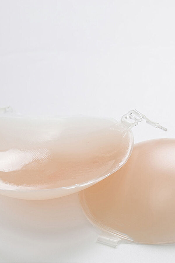 Ivette Bridal Spi adhesive nipple cover bra brown